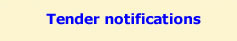 Tender notifications