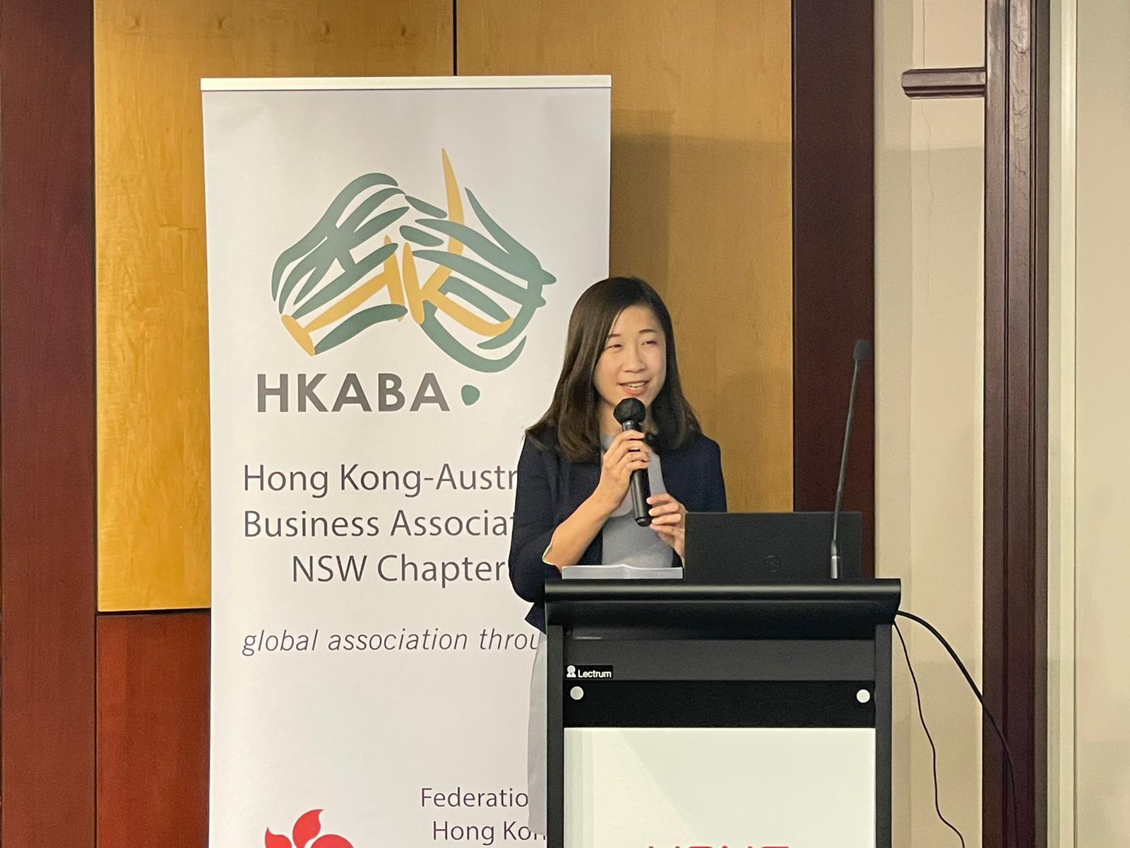 HKETO Director, Miss Trista Lim