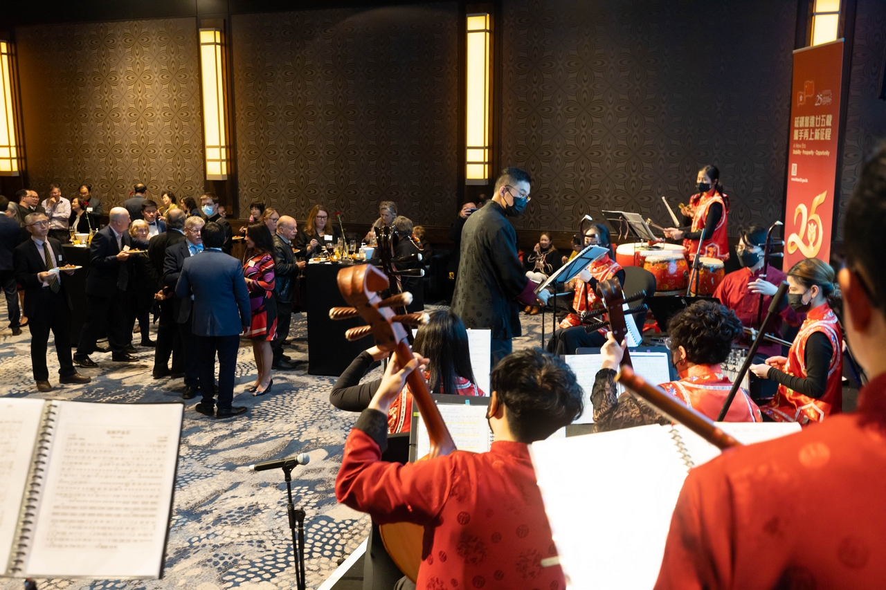 Reception held in Melbourne to celebrate 25<sup>th</sup> anniversary of establishment of HKSAR