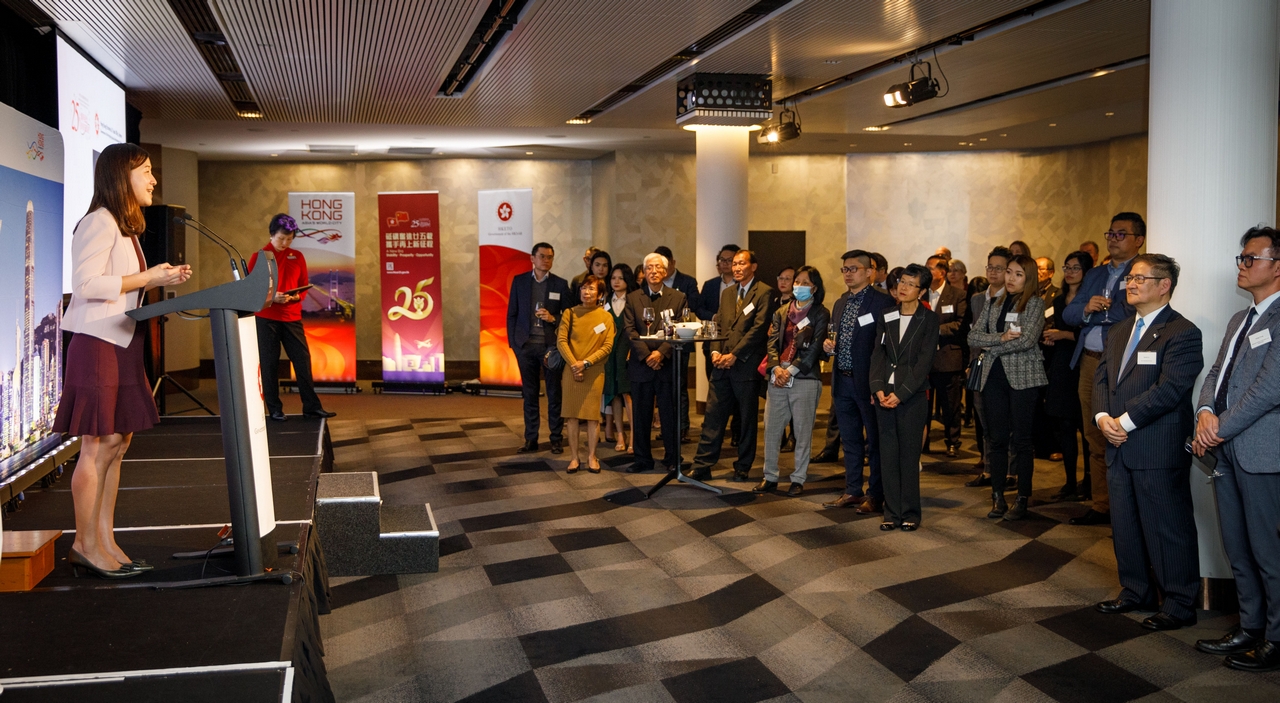 Reception held in Brisbane to celebrate 25<sup>th</sup> anniversary of establishment of HKSAR