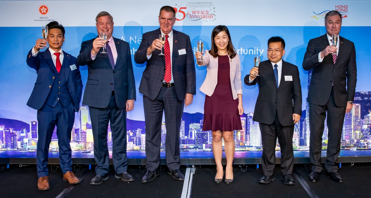 Reception held in Brisbane to celebrate 25<sup>th</sup> anniversary of establishment of HKSAR