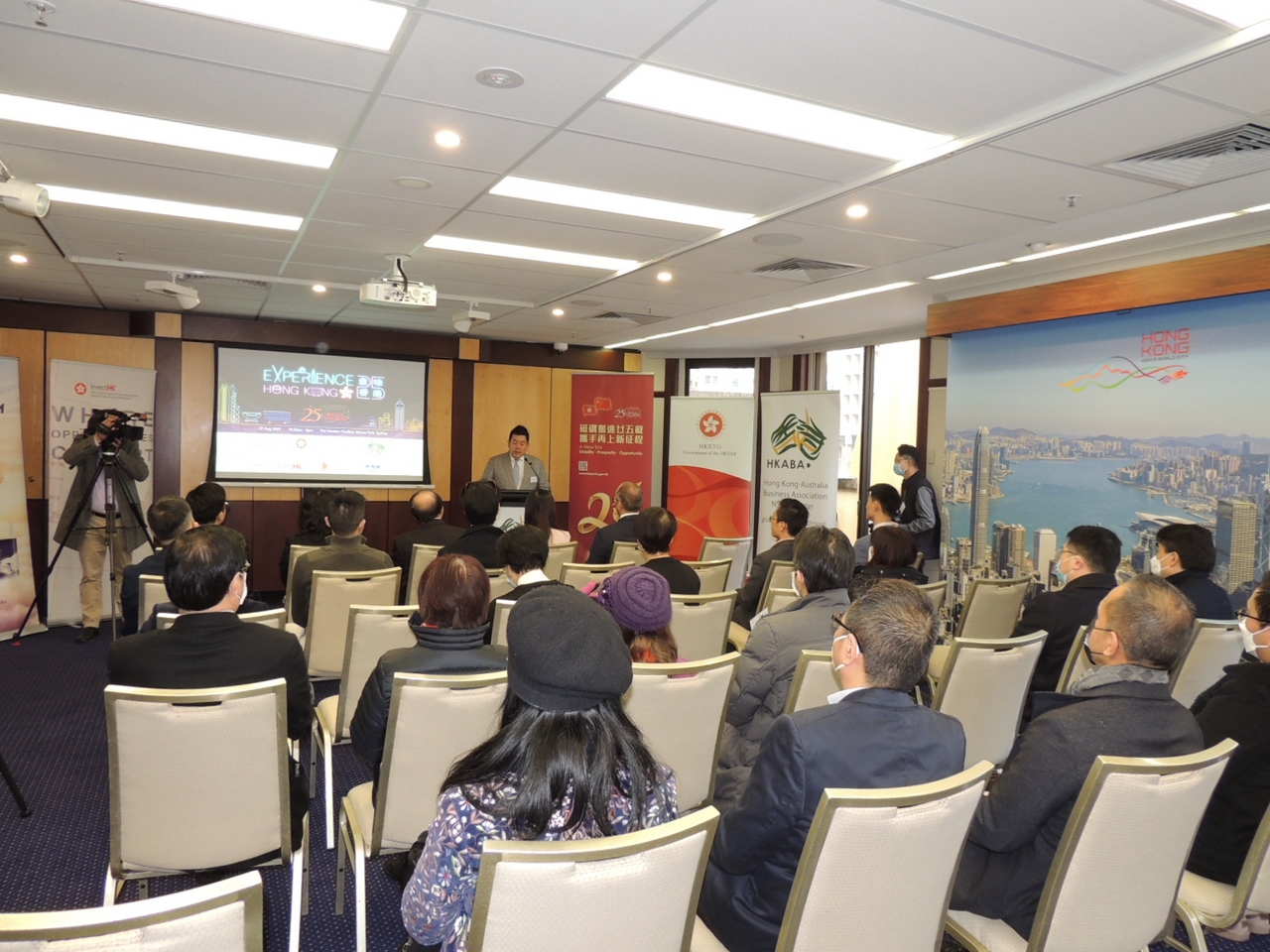 Director of HKETO Sydney attended Experience Hong Kong Media Launch