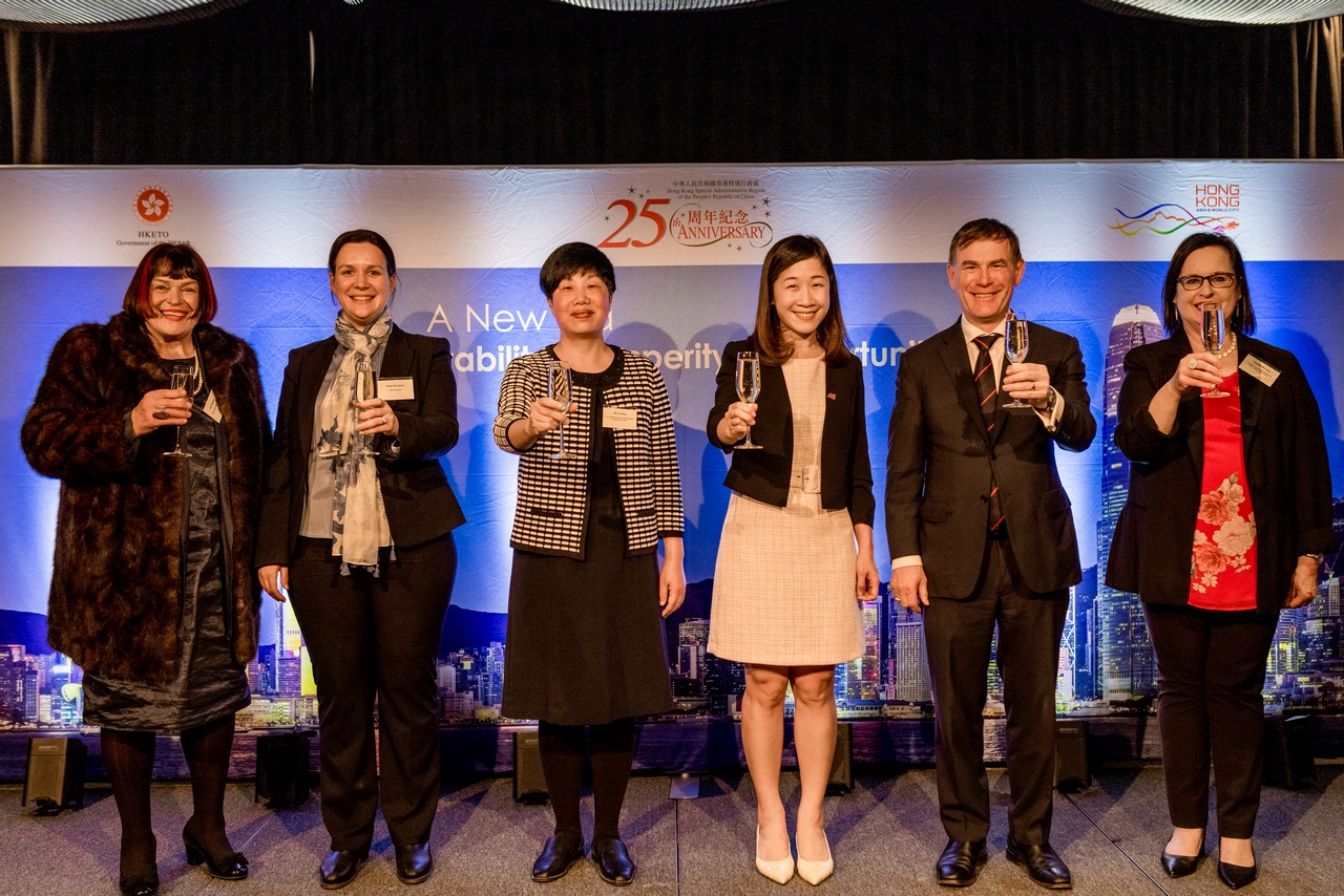 Reception held in Adelaide to celebrate 25<sup>th</sup> anniversary of establishment of HKSAR