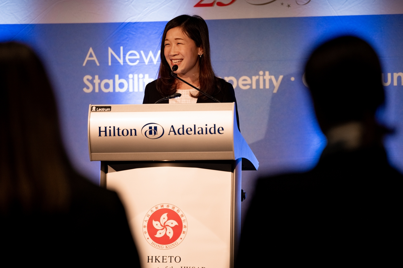 Reception held in Adelaide to celebrate 25<sup>th</sup> anniversary of establishment of HKSAR
