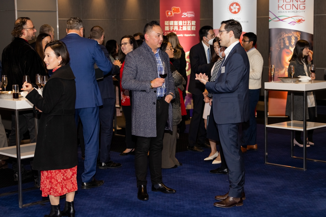 Reception held in Adelaide to celebrate 25<sup>th</sup> anniversary of establishment of HKSAR