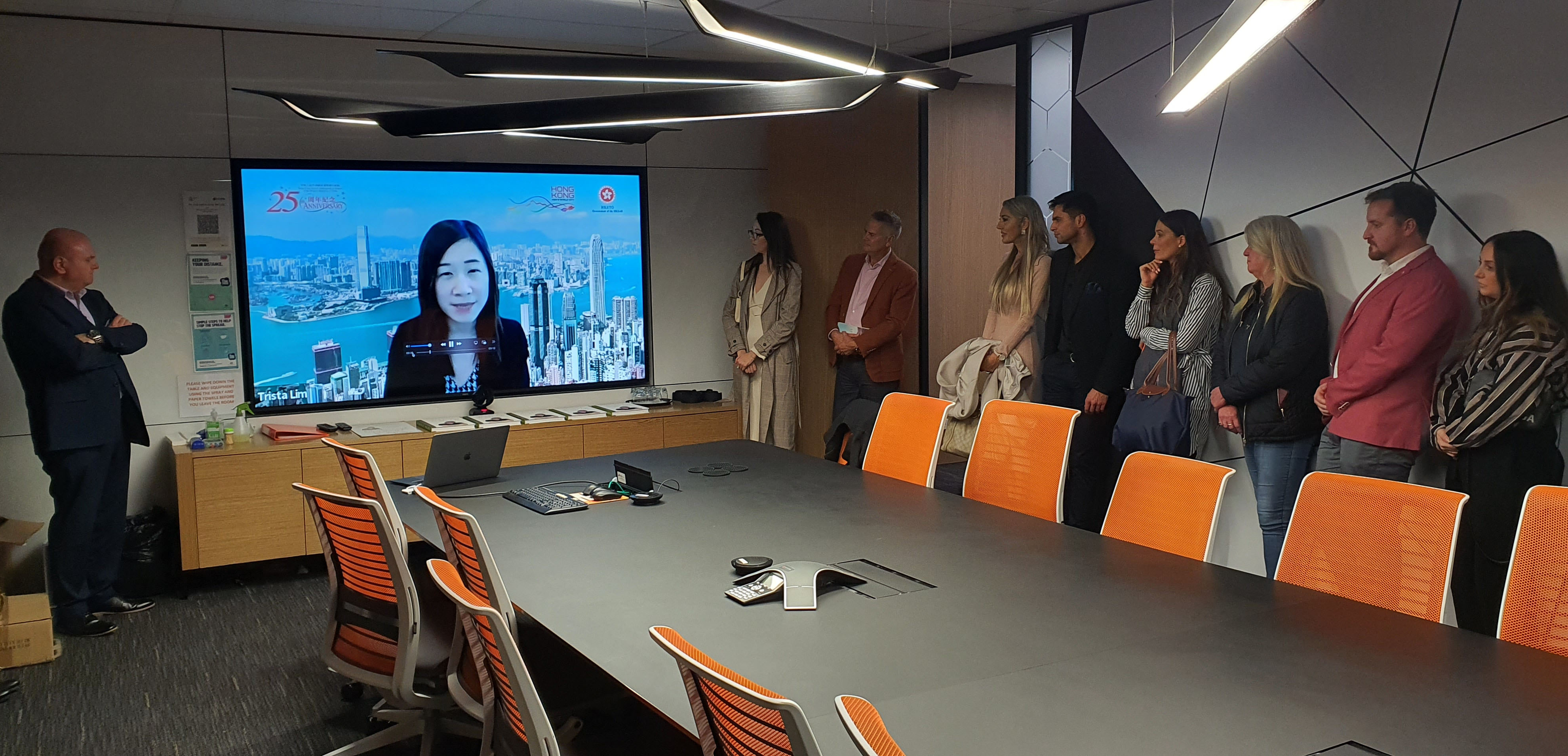 Director of HKETO Sydney virtually attended the Innovation and Technology Networking Sundowner organised by the Western Australia Chapter of the Hong Kong Australia Business Association 
