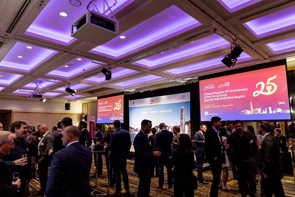 Reception held in Perth to celebrate 25<sup>th</sup> anniversary of establishment of HKSAR