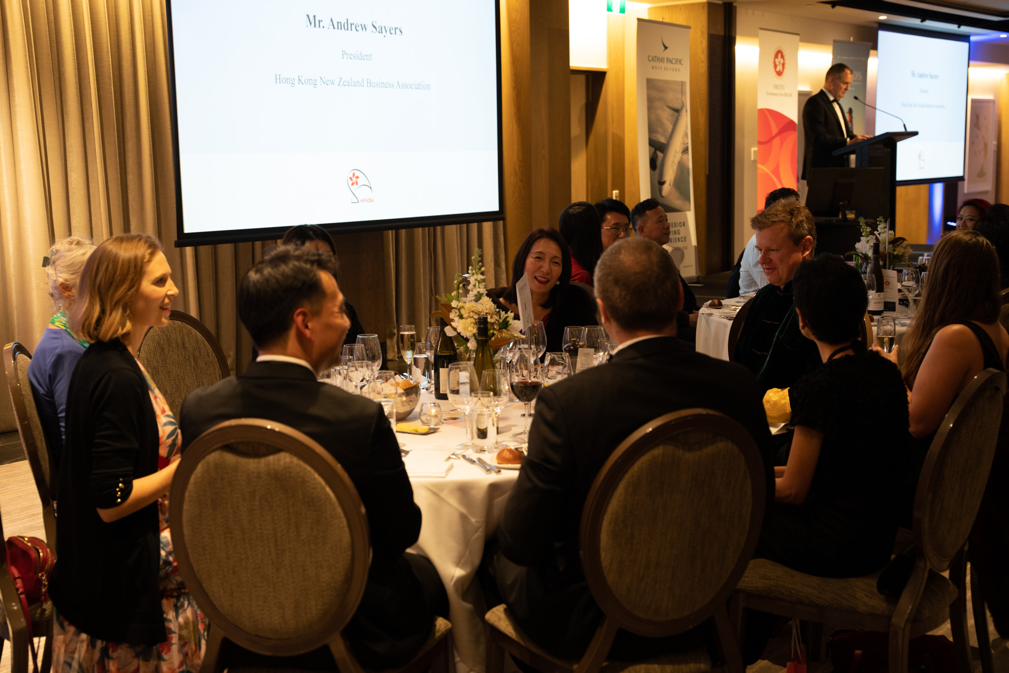 Deputy Director of HKETO Sydney attended the Annual Gala Dinner of the 2022 Hong Kong Festival organised by the Hong Kong New Zealand Business Association