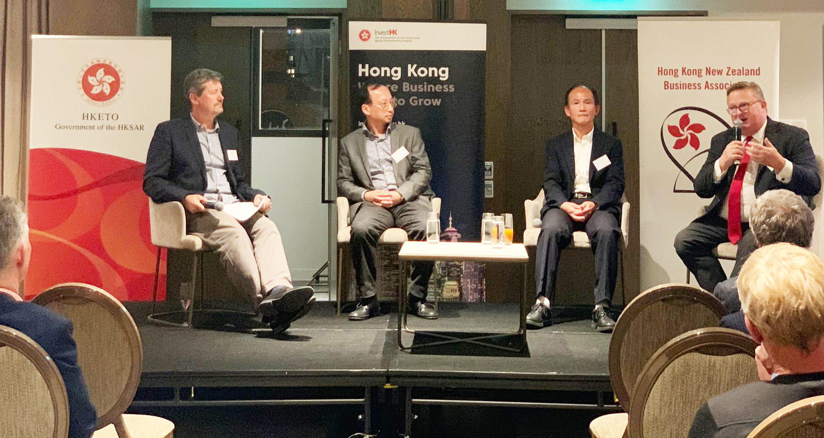 Director of HKETO Sydney attended the “Hong Kong - Gateway to the Greater Bay Area” Business Seminar of the 2022 Hong Kong Festival organised by the Hong Kong New Zealand Business Association