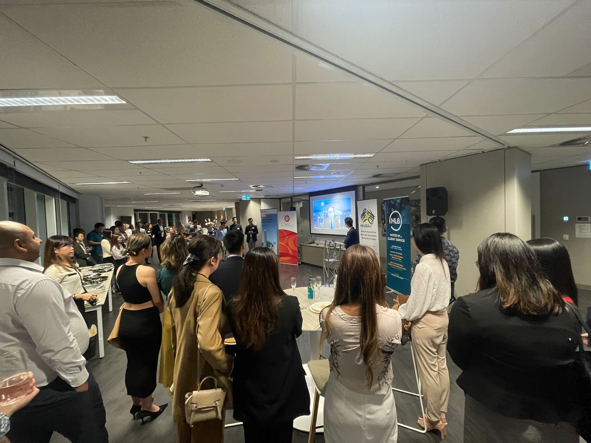 Deputy Director of HKETO Sydney attended the Business Awards Pre-Cocktail Event organised by the Queensland Chapter of the Hong Kong Australia Business Association