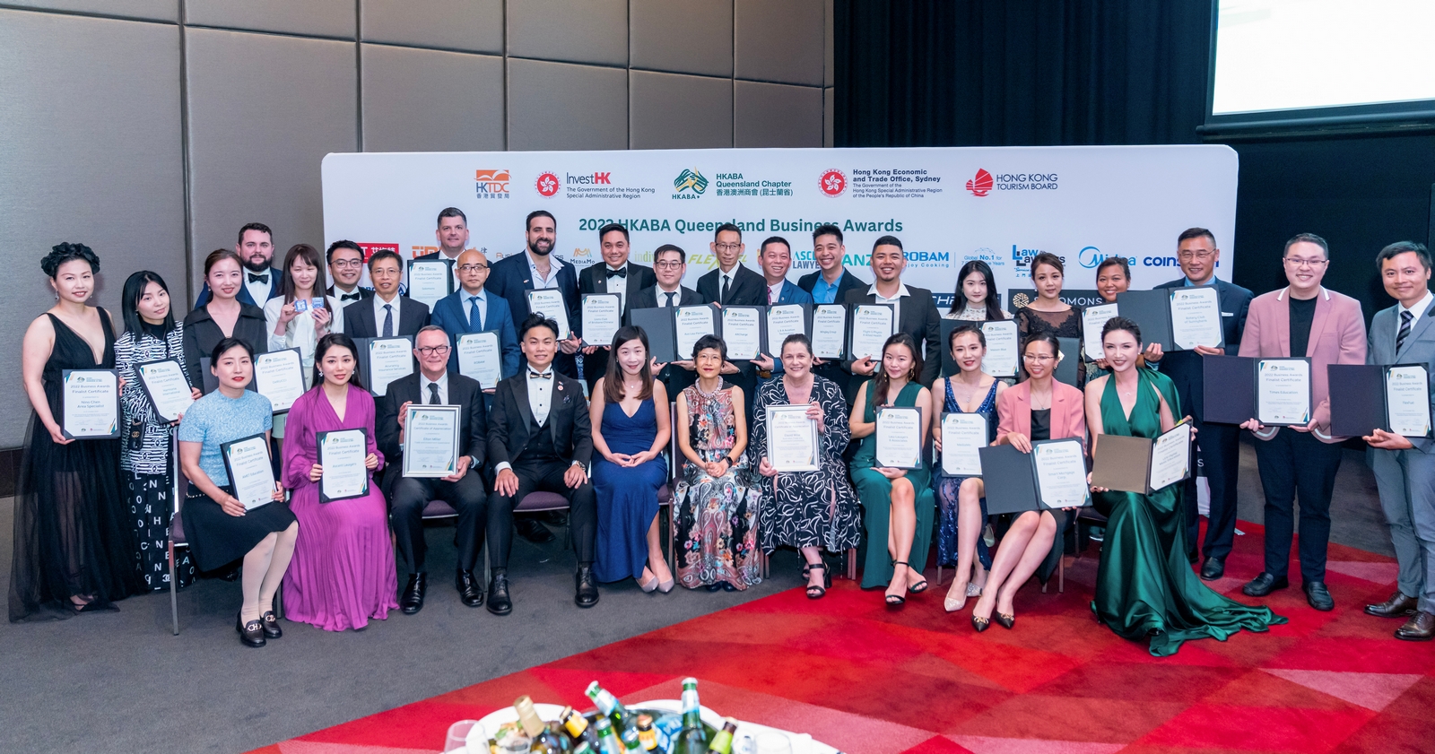 Director of HKETO Sydney attended the Business Awards Gala Dinner organised by the Queensland Chapter of the Hong Kong Australia Business Association
