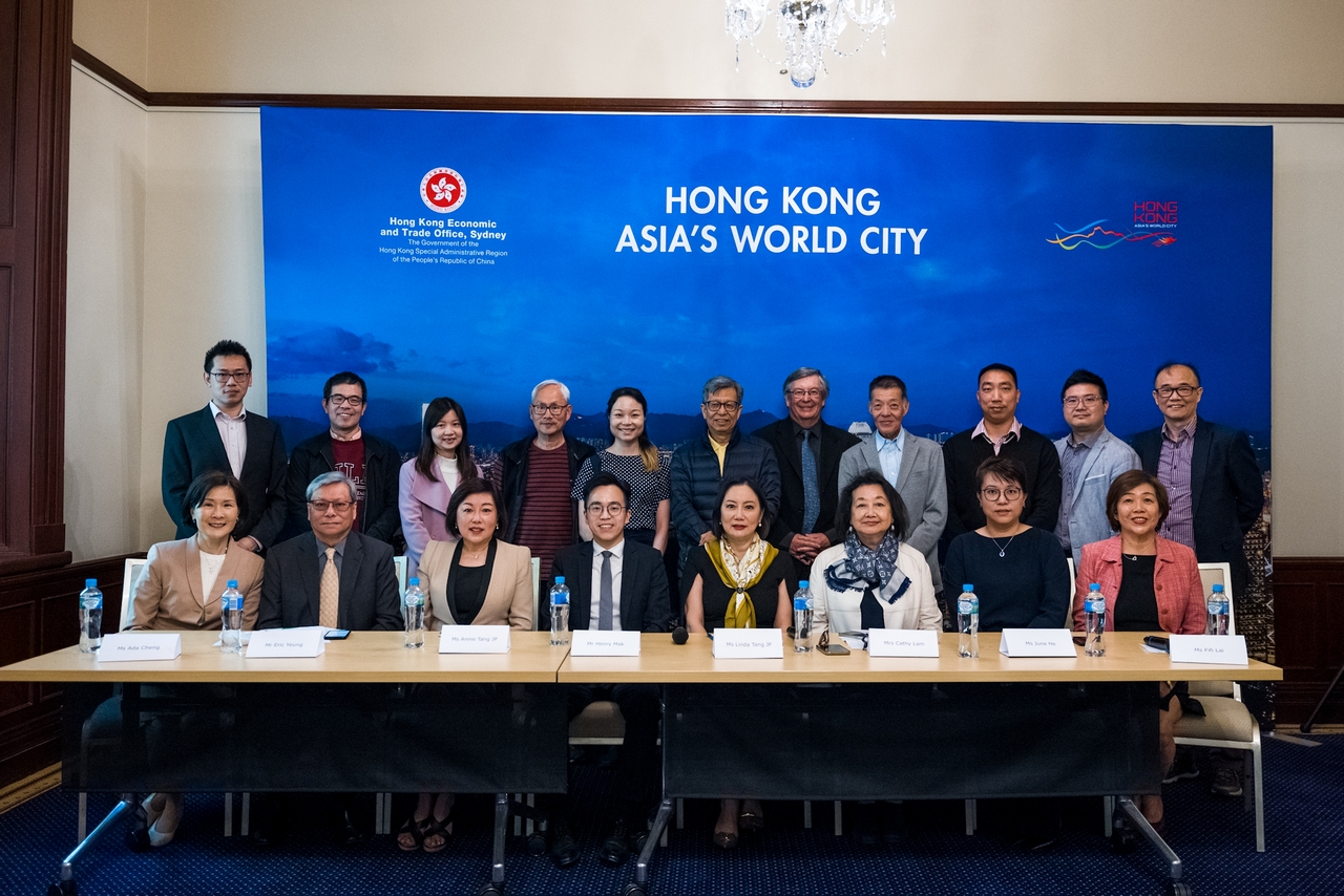 Deputy Director of HKETO Sydney attended the joint press conference for the Australian Chinese Medical Association Charitable Trust’s 30th Anniversary Gala Dinner