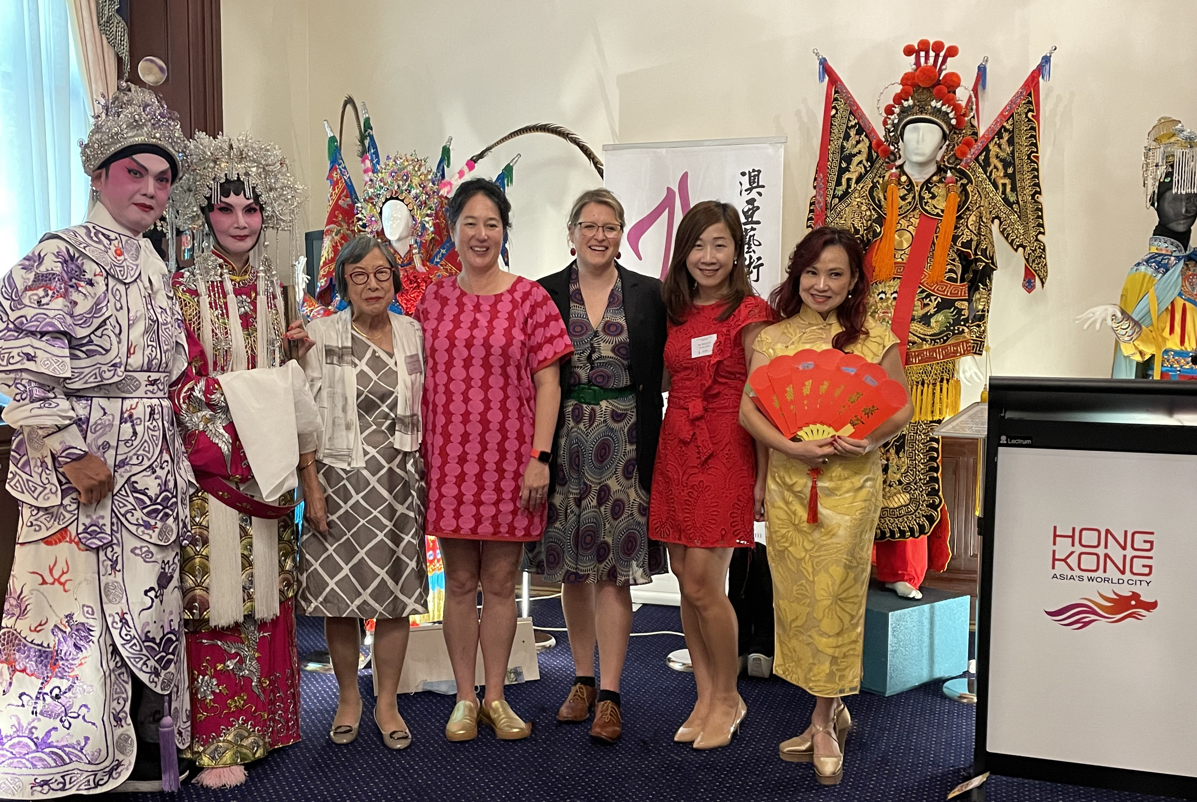 Director of HKETO Sydney attended the Chinese Opera Costumes on Display official launch