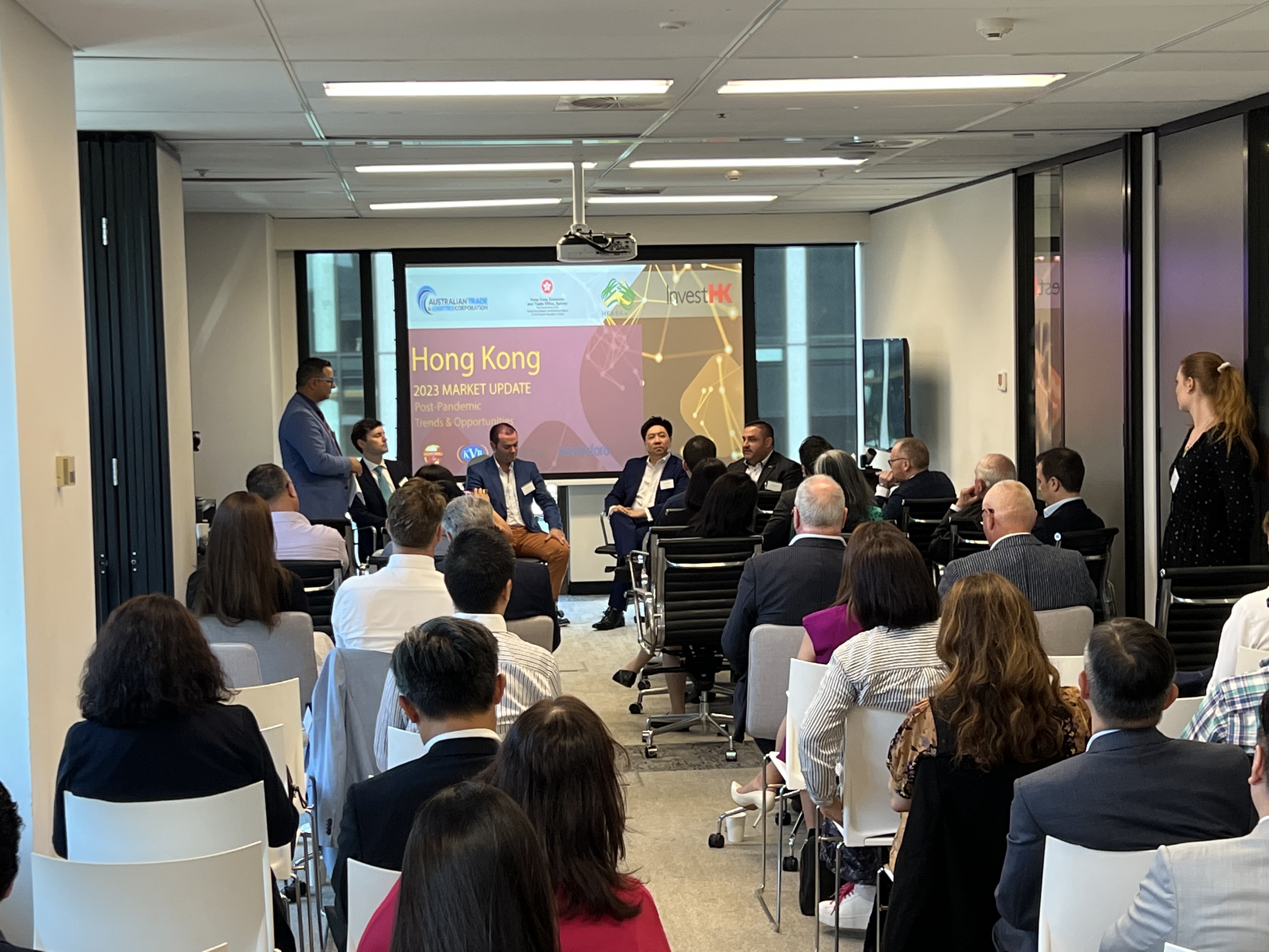 Director of HKETO Sydney attended the Hong Kong 2023 Market Update in Sydney