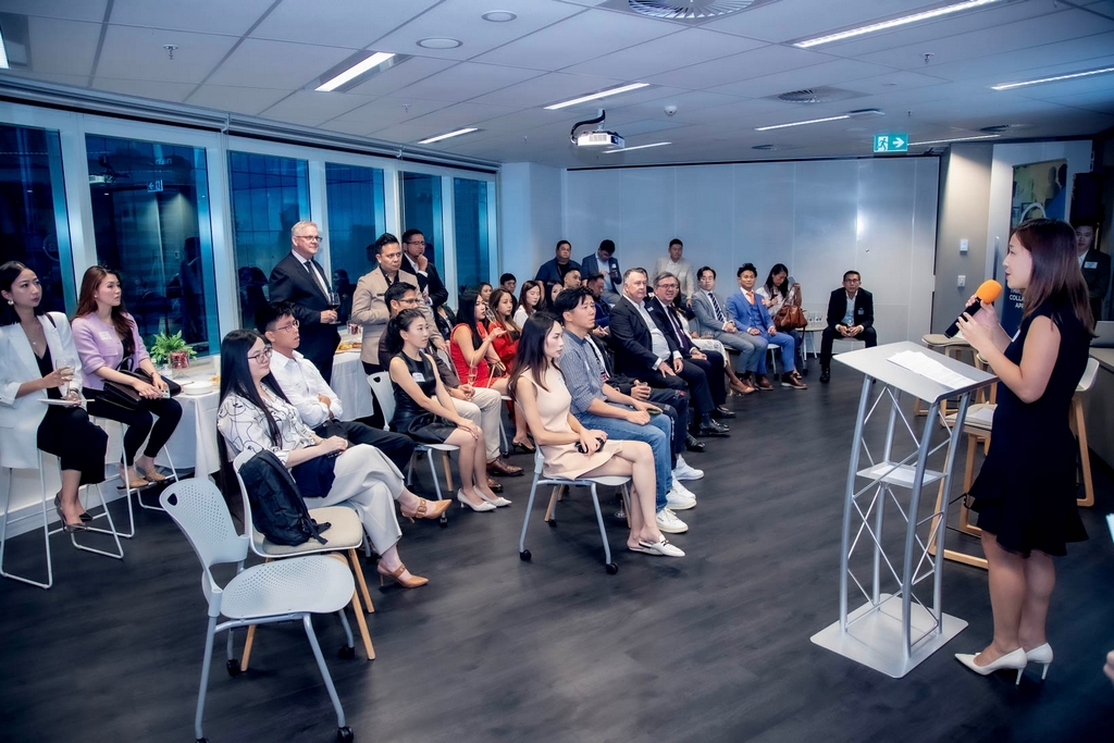 Director of HKETO Sydney attended the “Working and Investing in Hong Kong” networking event 