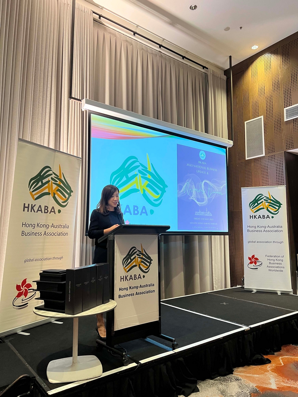 Director of HKETO Sydney attended the Business Awards 2023 organised by the National Chapter of the Hong Kong Australia Business Association