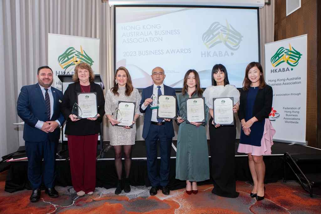 Director of HKETO Sydney attended the Business Awards 2023 organised by the National Chapter of the Hong Kong Australia Business Association