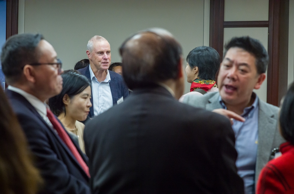Acting Director of HKETO Sydney attended the networking event jointly organised by HKETO and the Hang Seng University of Hong Kong