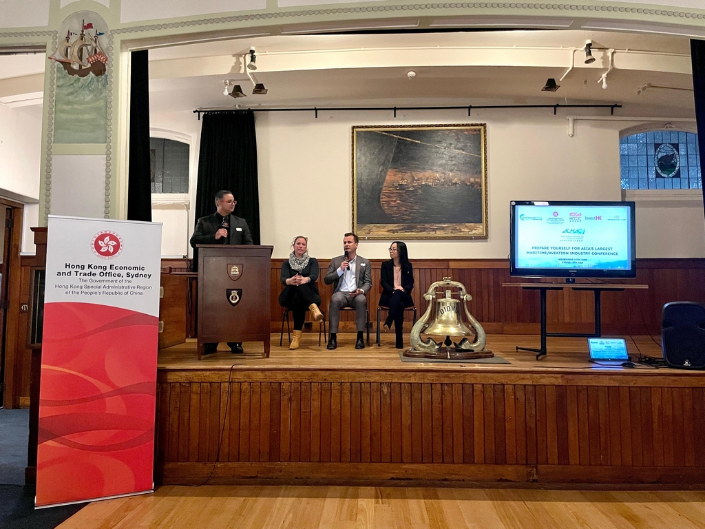 Business seminar held to promote Hong Kong's latest developments in logistics, maritime and aviation