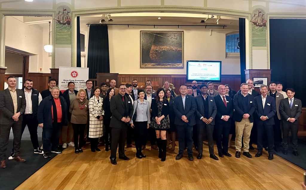 Business seminar held to promote Hong Kong's latest developments in logistics, maritime and aviation