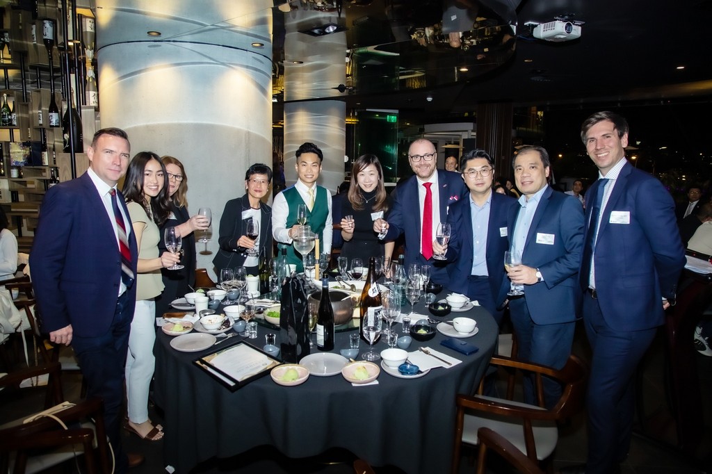 Director of HKETO Sydney attended the Food and Wine Appreciation Dinner organised by the Queensland Chapter of the Hong Kong Australia Business Association