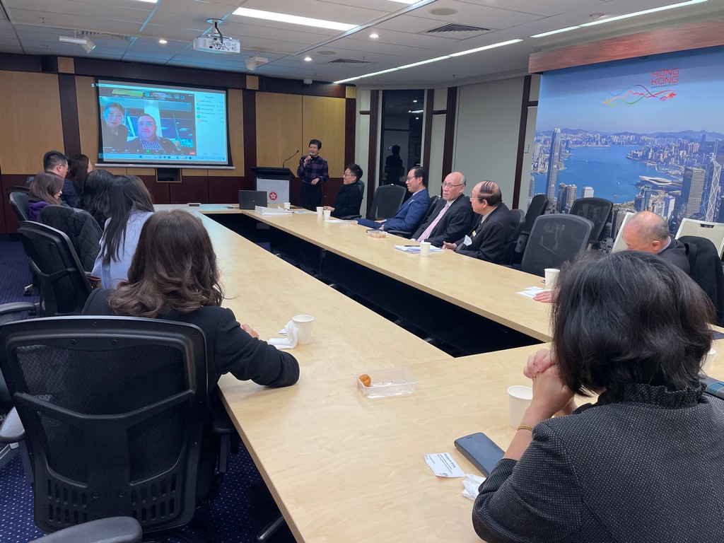 Director of HKETO Sydney attended the Hong Kong Forum Information Sharing Event organised by the National Chapter of the Hong Kong Australia Business Association