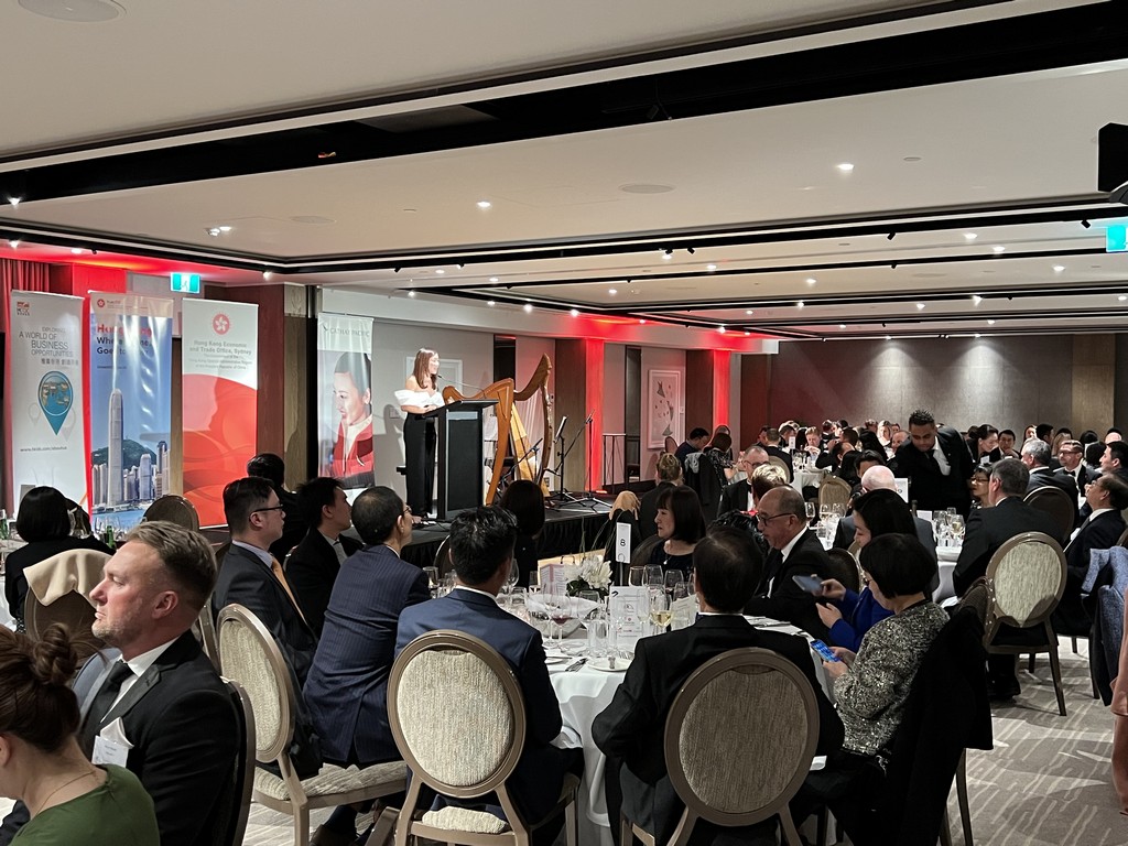 Director of HKETO Sydney attended the Annual Gala Dinner organised by the Hong Kong New Zealand Business Association