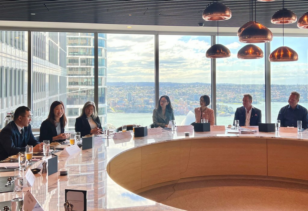 Director of HKETO Sydney attended the Green Finance and ESG Roundtable Luncheon