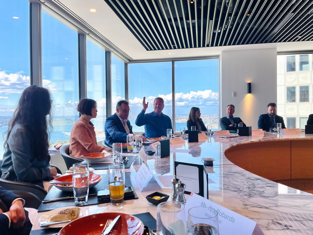 Director of HKETO Sydney attended the Green Finance and ESG Roundtable Luncheon