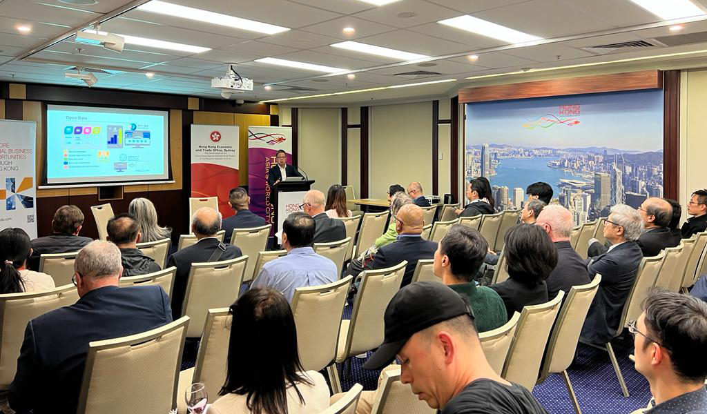 Director of HKETO Sydney attended “Pioneering Smart Cities of Tomorrow with AI and innovation” Business Seminar