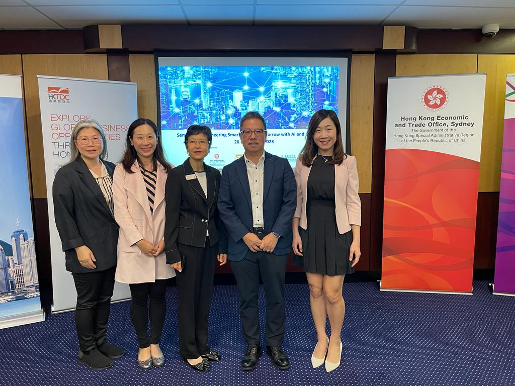 Director of HKETO Sydney attended “Pioneering Smart Cities of Tomorrow with AI and innovation” Business Seminar