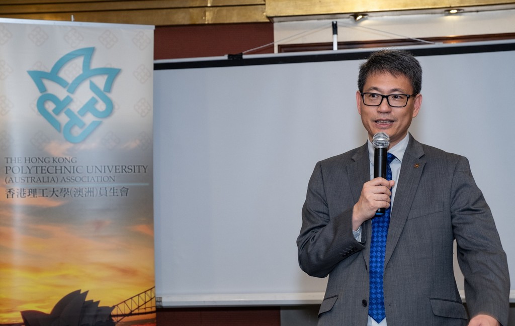 Director of HKETO Sydney attended the 21<sup>st</sup> Anniversary Celebration Dinner of the Hong Kong Polytechnic University (Australia) Association