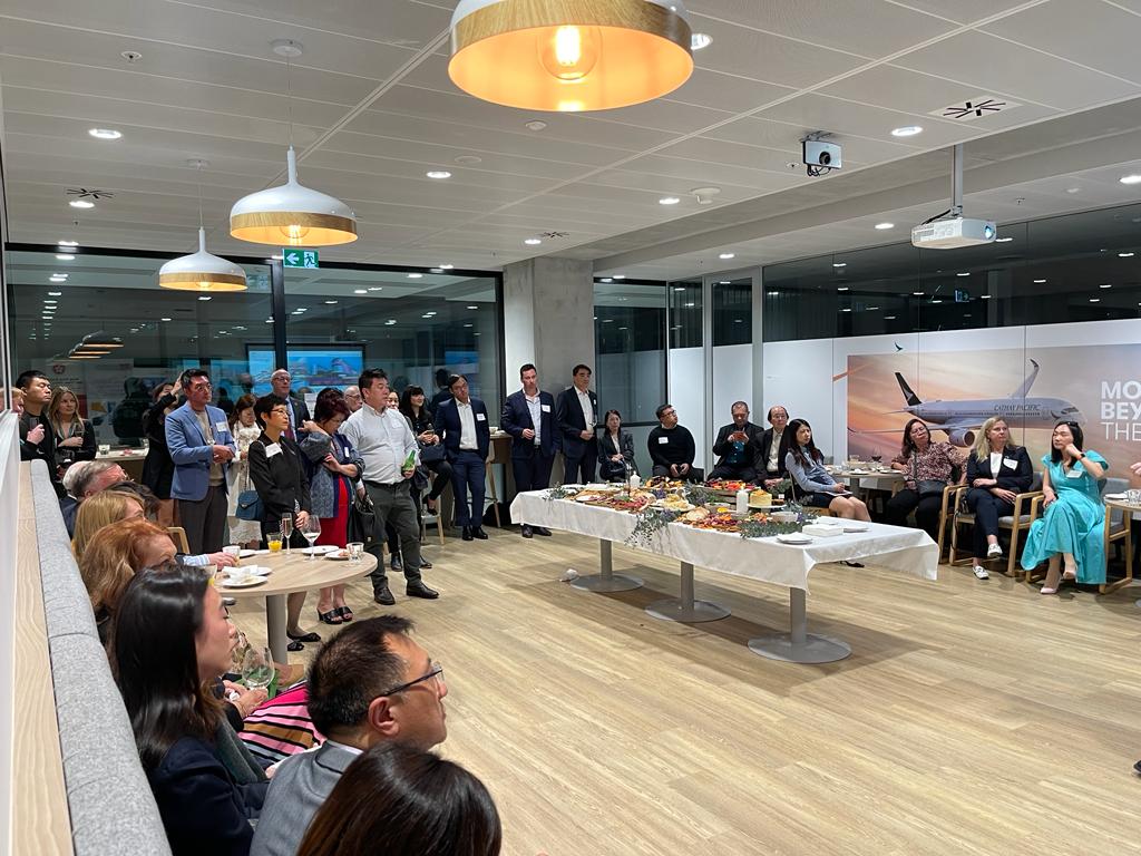Director of HKETO Sydney attended the Networking and Market Insights Sharing Event 