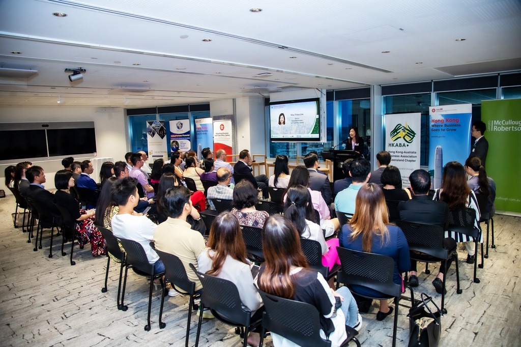 Director of HKETO Sydney attended networking event co-organised by the Queensland Chapter of the Hong Kong Australia Business Association (HKABA), HKETO and Invest Hong Kong (InvestHK) 