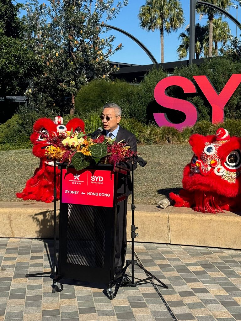 HKETO welcomes inaugural Hong Kong Airlines flight to Sydney