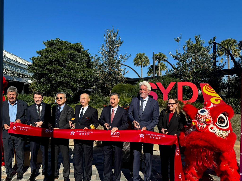 HKETO welcomes inaugural Hong Kong Airlines flight to Sydney