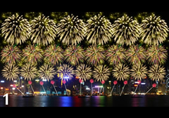 The 2026 Chinese New Year Fireworks Display will be held at 8pm on February 18, the second day of the Chinese New Year, over Victoria Harbour to celebrate the festive season with citizens. Photo shows scene one: Galloping into the New Year.